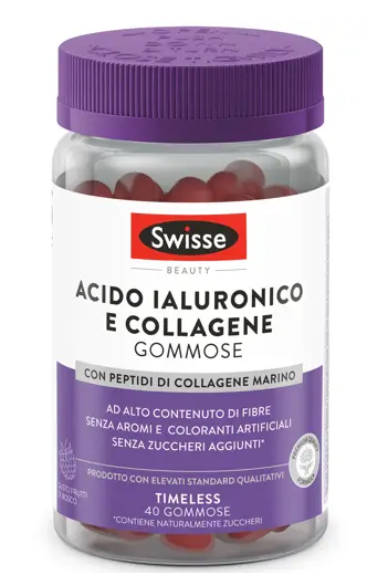 Swisse Acido Ialuronico & Collagene 40 Gommose